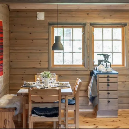 Koselig Naerme Voringsfossen Feriehus Garden